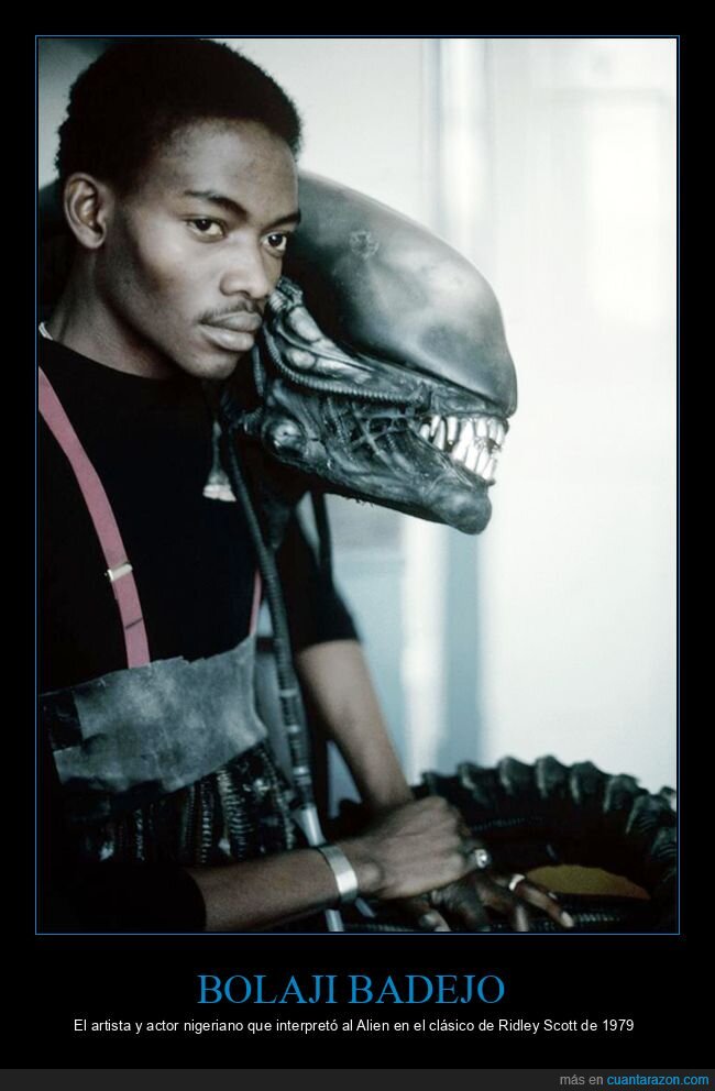 bolaji badejo,alien,cine