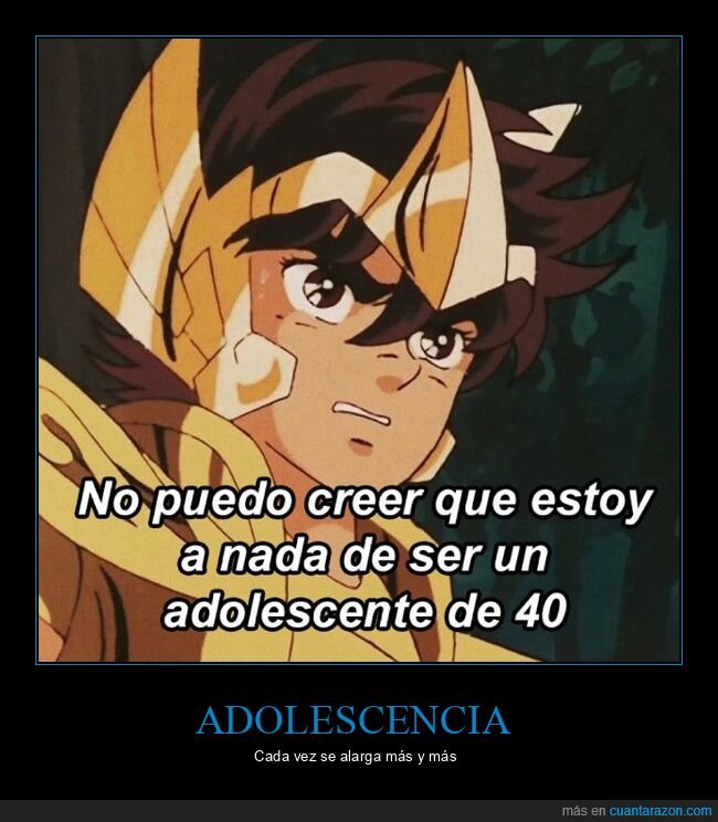 adolescente,40 años