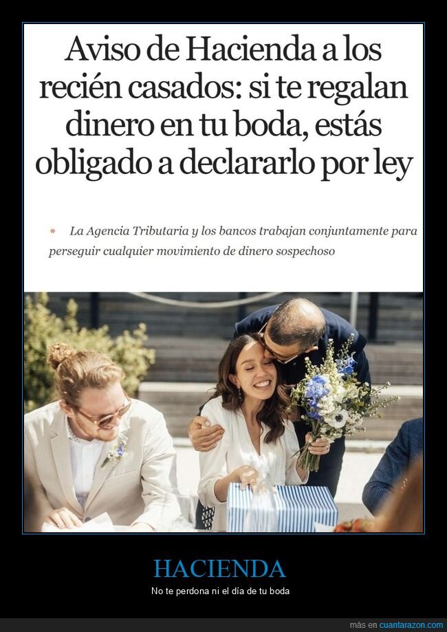 hacienda,dinero,boda