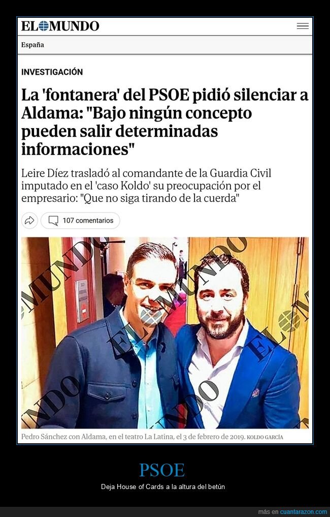 psoe,fontanera,aldama,políticos