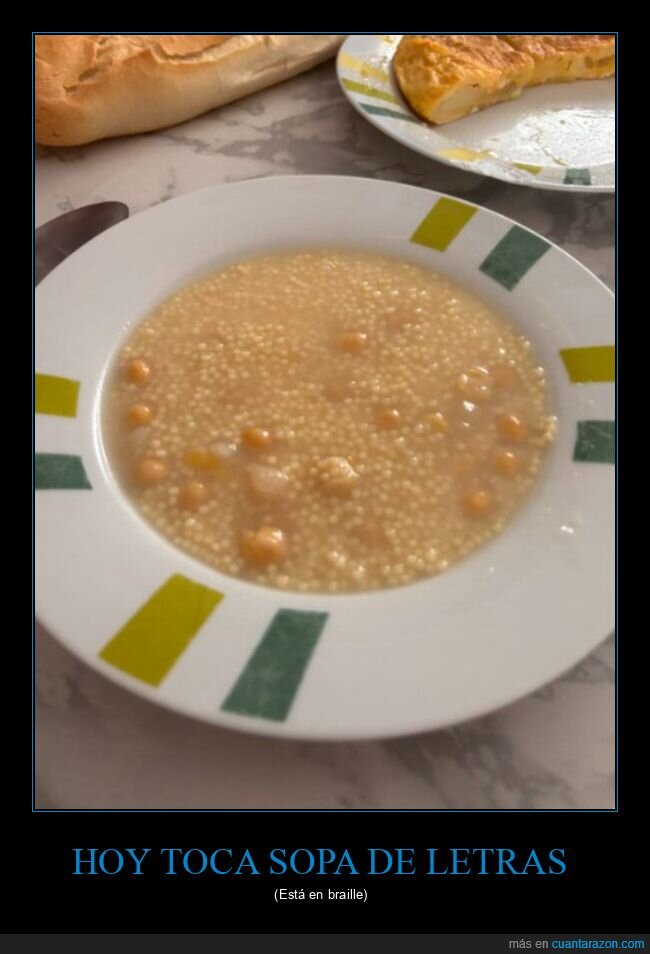 sopa,sopa de letras,braille