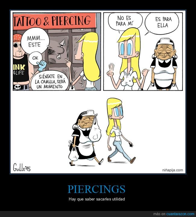 piercing,asistenta