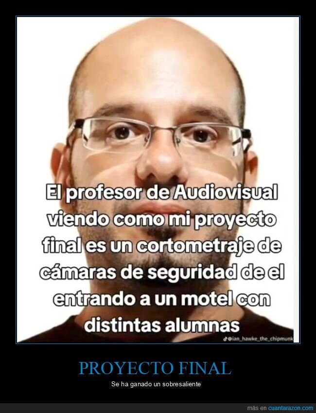 profesor,audiovisual,proyecto,motel,alumnas