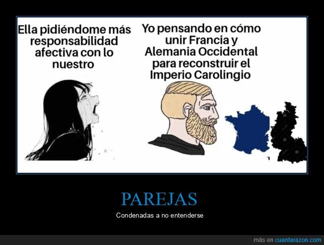 pareja,responsabilidad afectiva,imperio carolingio