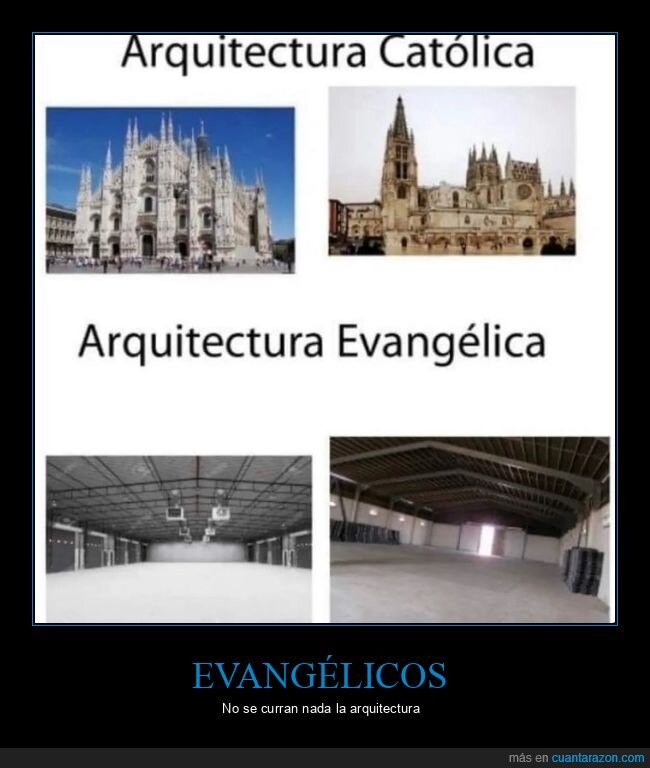 arquitectura,católicos,evangélicos