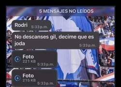 Enlace a Una gran noche para Rodri