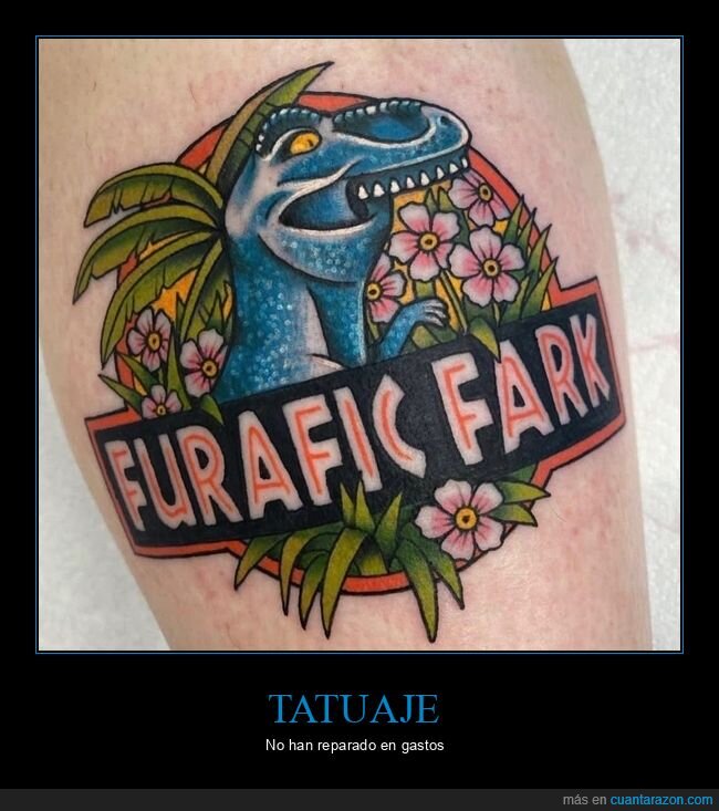 tatuaje,jurassic park,furafic fark