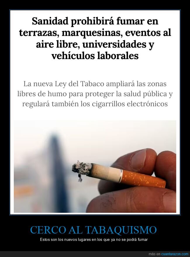 prohibición,fumar