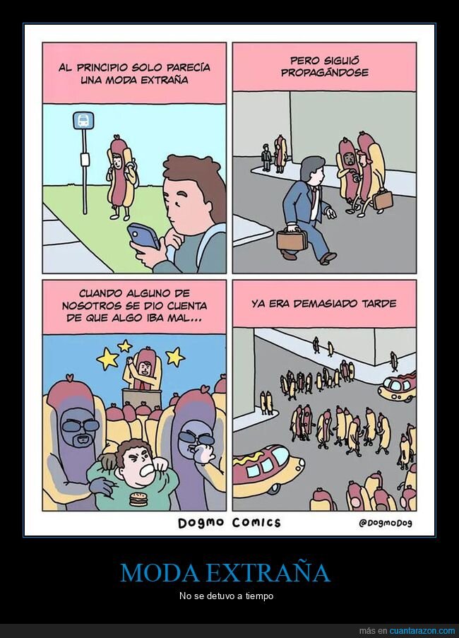 hot dog,moda,propagarse,tarde
