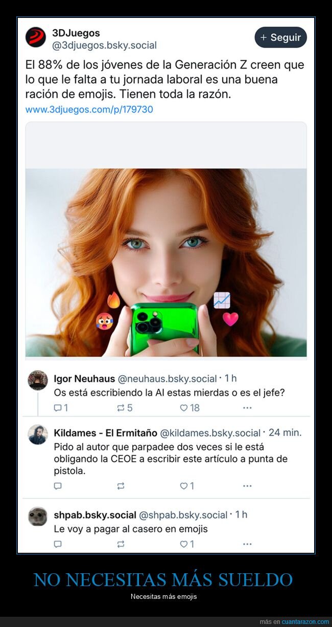 emojis,generación z,jornada laboral,trabajo