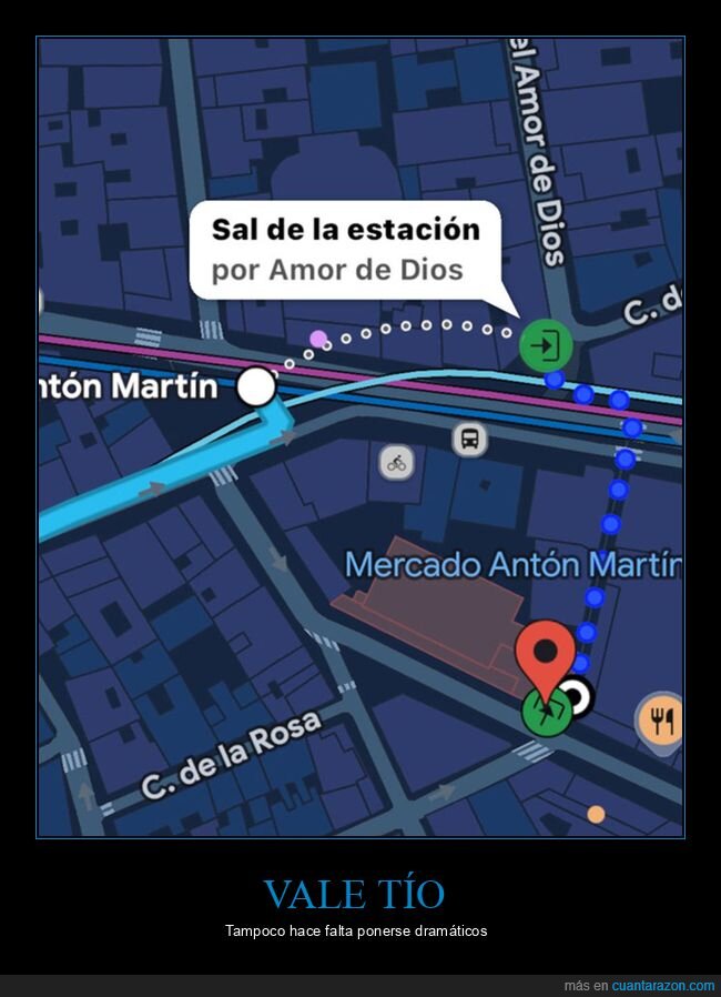 amor de dios,estación,gps