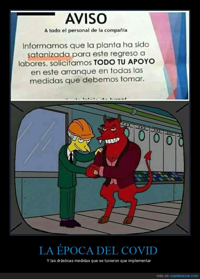 carteles,covid,satanizar