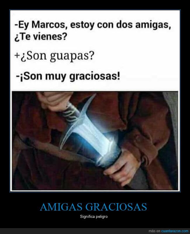 amigas,graciosas,orcos