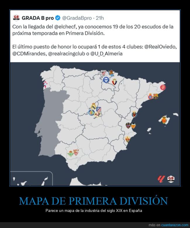 equipos,fútbol,primera división,mapas