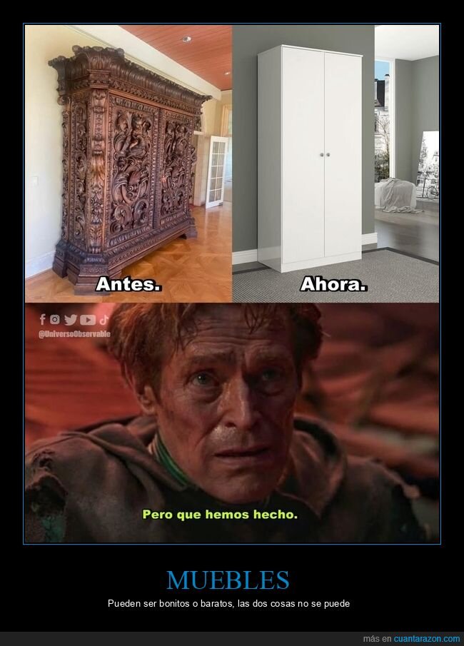 muebles,antes,ahora