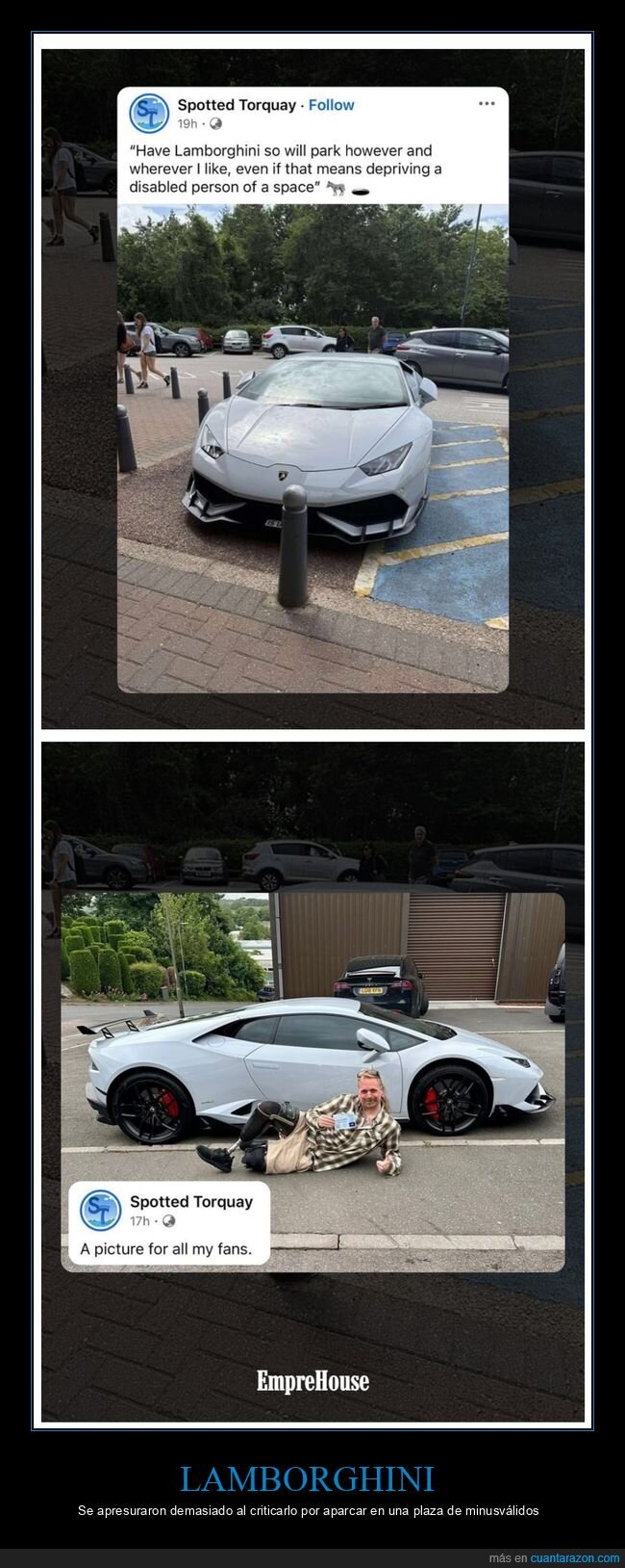 lamborghini,aparcar,plaza de minusválidos