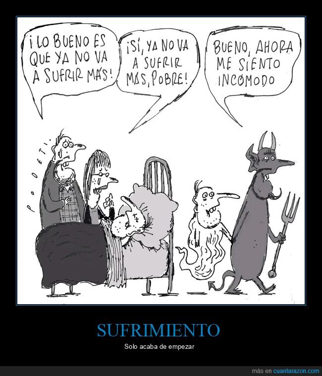 sufrir,infierno