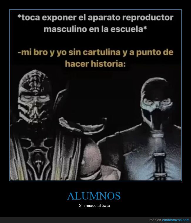 exponer,aparato reproductor