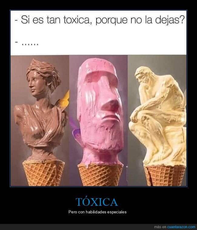 tóxica,dejar,helados