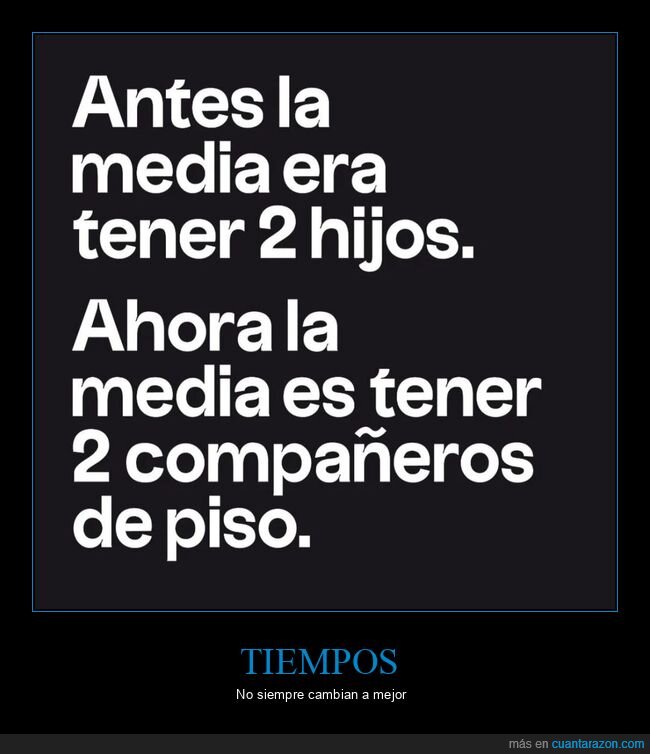 hijos,compañeros de piso