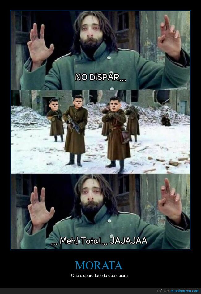 morata,disparar