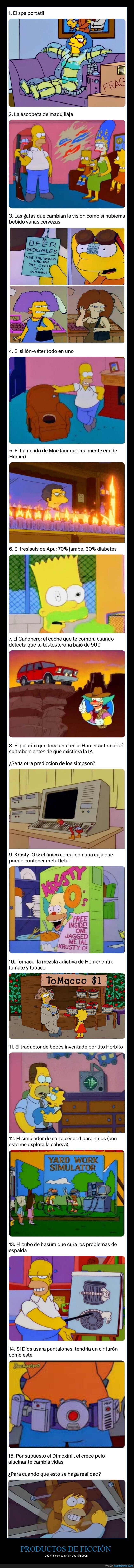 productos,ficción,simpsons