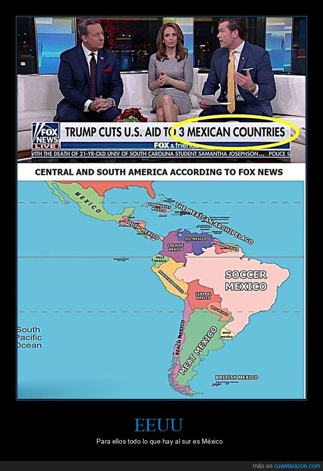 fails,mexicanos,países