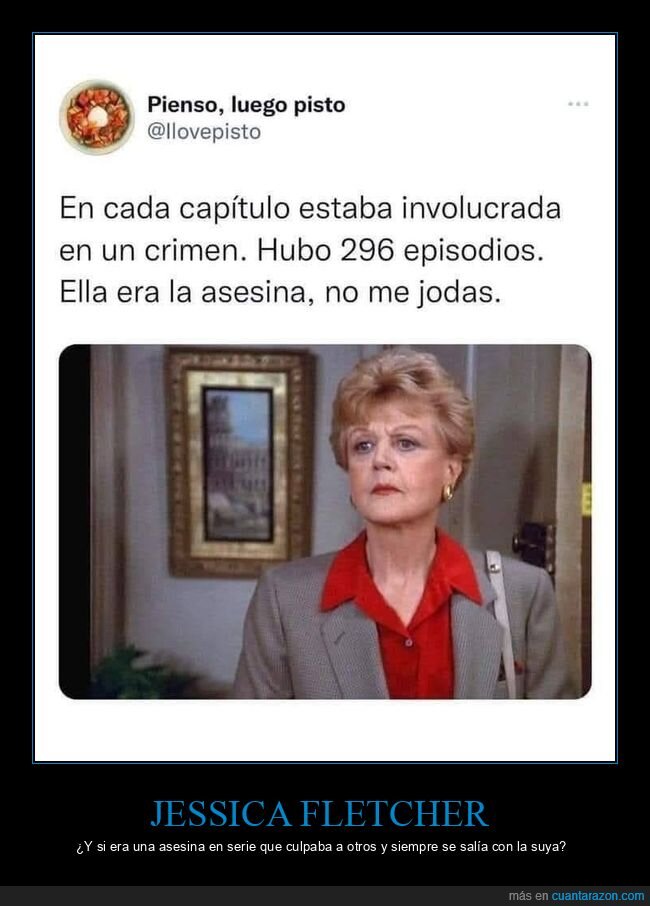 jessica fletcher,se ha escrito un crimen