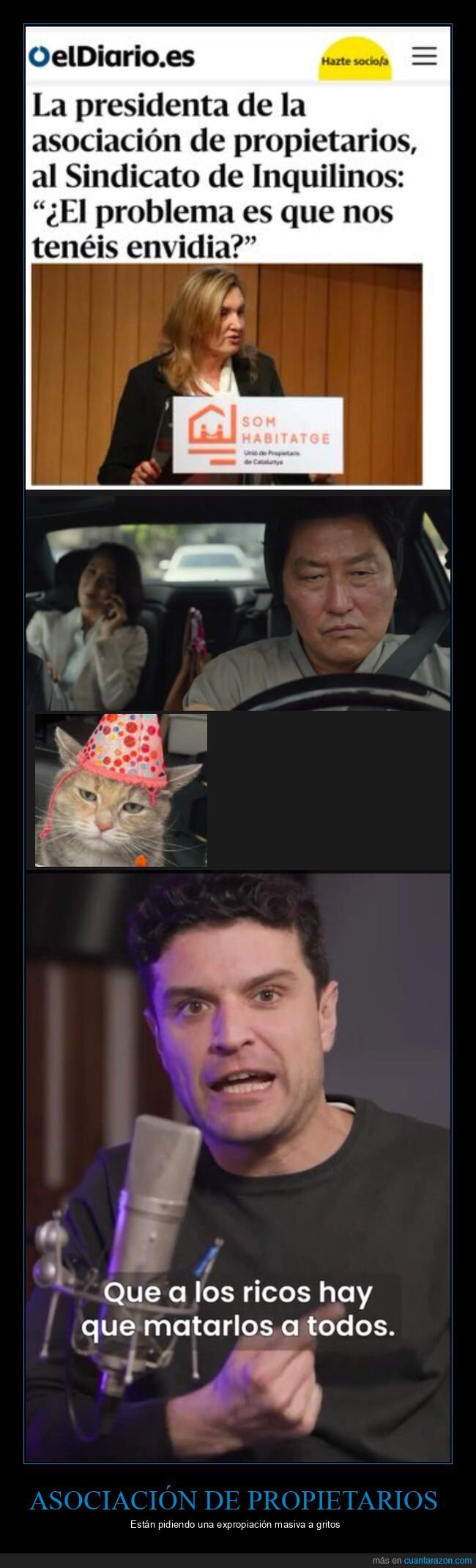 asociación de propietarios,envidia