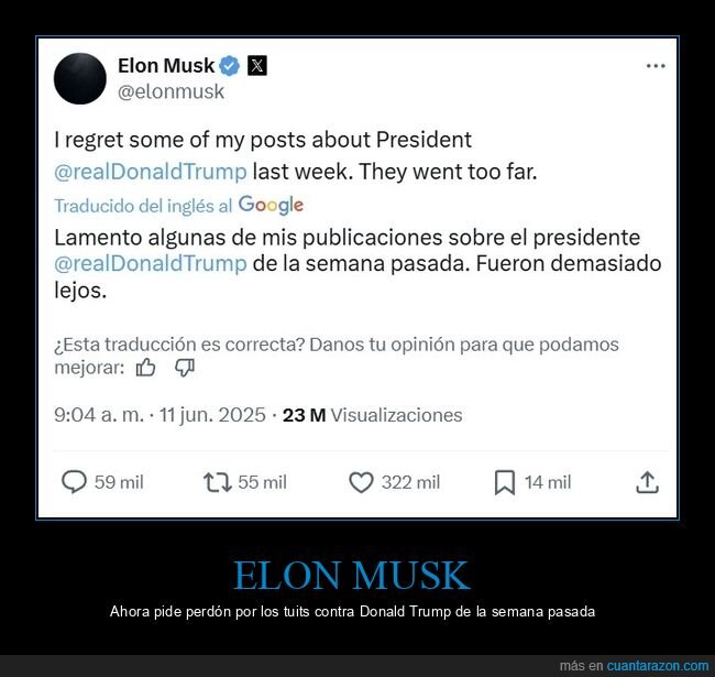 elon musk,donald trump,perdón