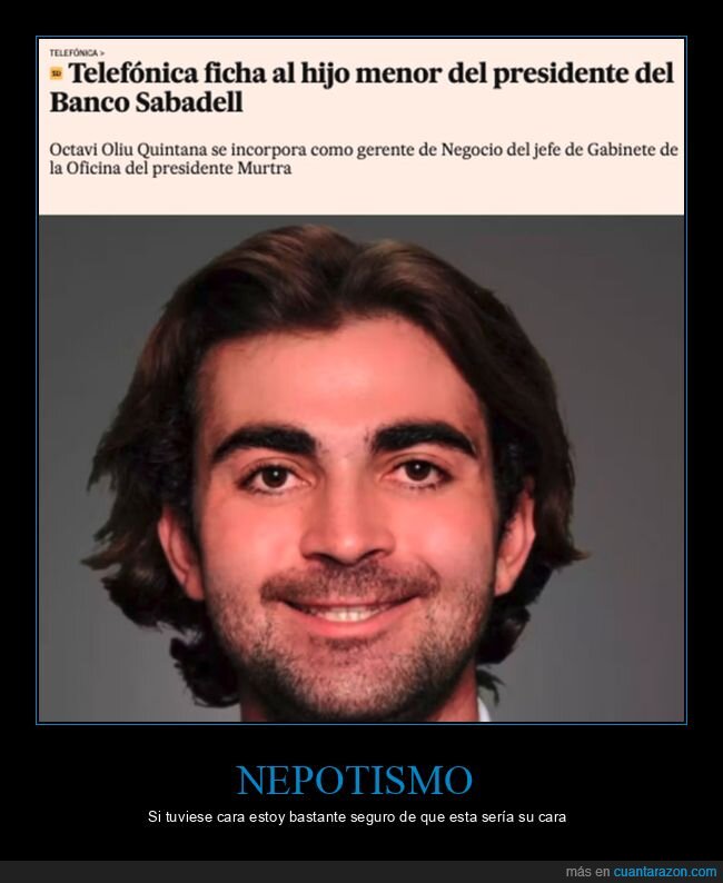 banco sabadell,nepotismo,telefónica
