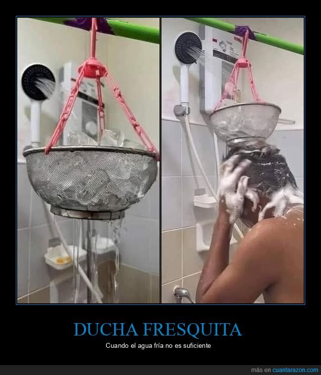 ducha,hielo