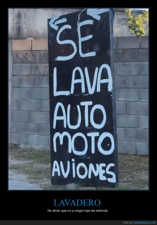 lavadero,coche,moto,aviones
