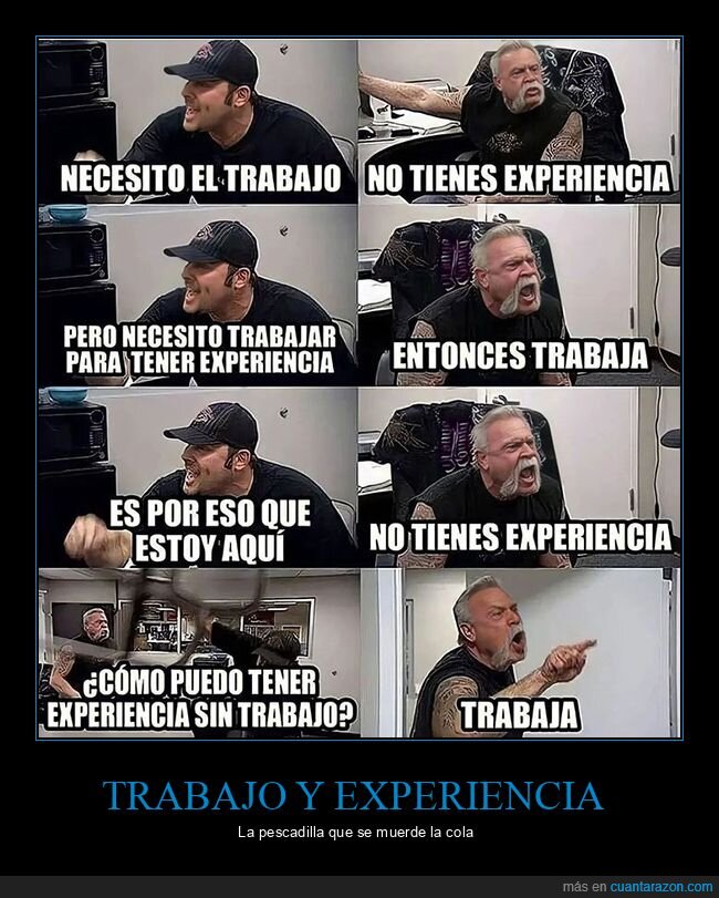 experiencia,trabajo