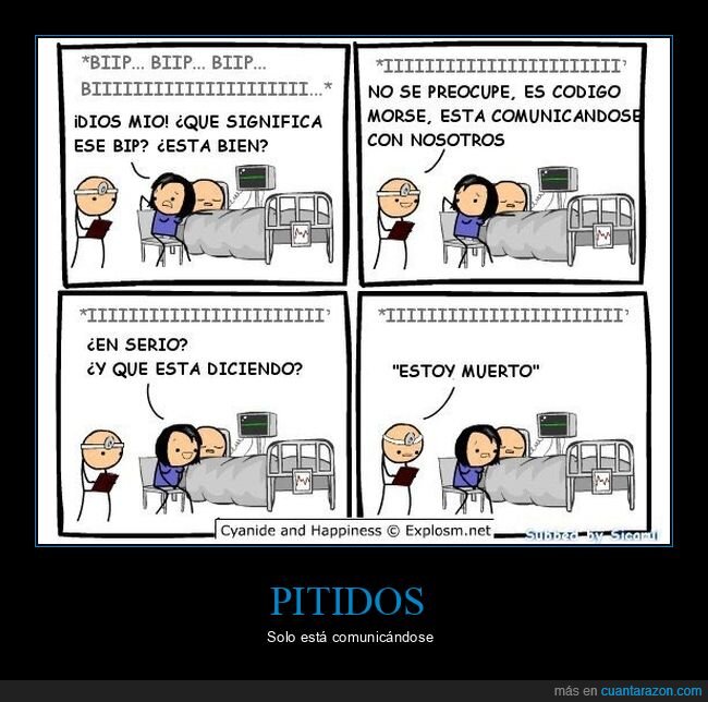 comunicándose,morse,pitidos