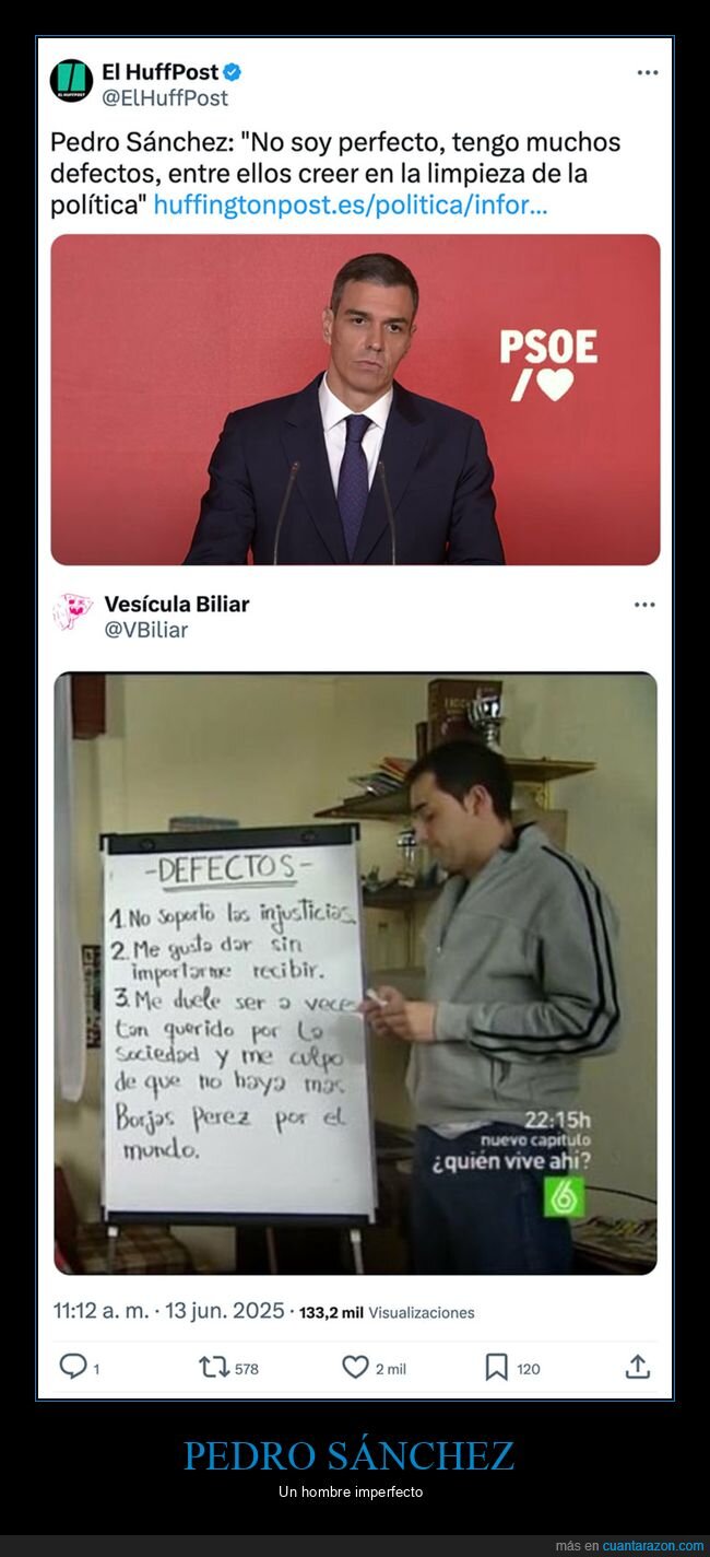 defectos,pedro sánchez,políticos