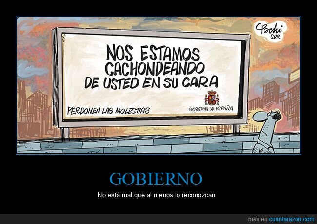 cachondeando,gobierno