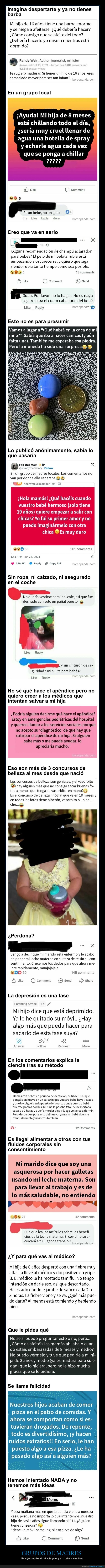 grupos de madres,mensajes