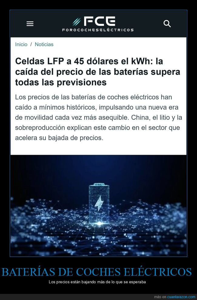 baterías,coches eléctricos,precios