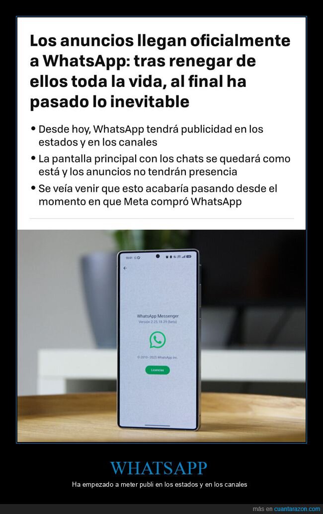 anuncios,whatsapp