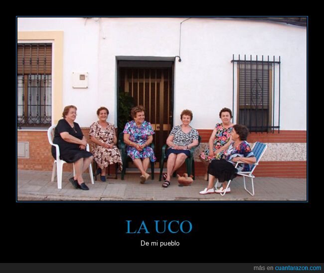 calle,señoras,sillas,uco