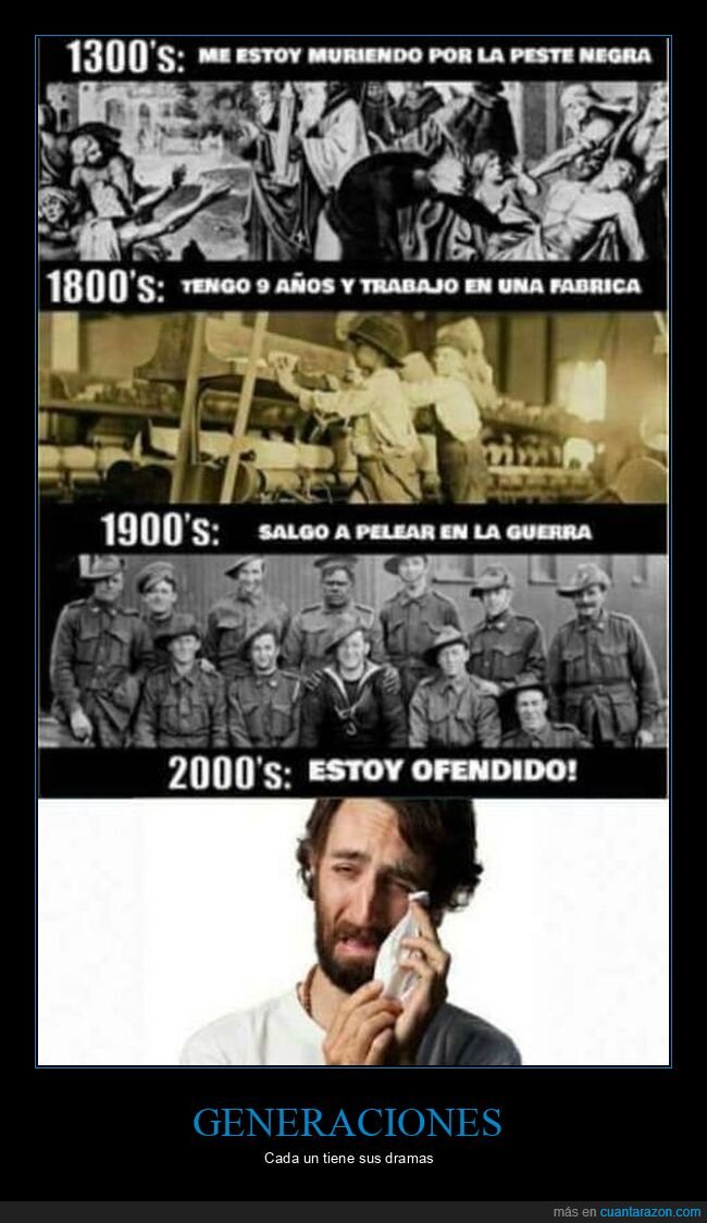 épocas,ofenderse,peste negra,trabajo