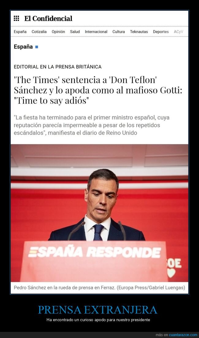 the times,don teflón,políticos