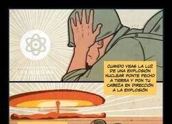 Enlace a Lo que debes hacer si ves una explosión nuclear