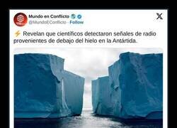 Enlace a Señales misteriosas desde la Antártida