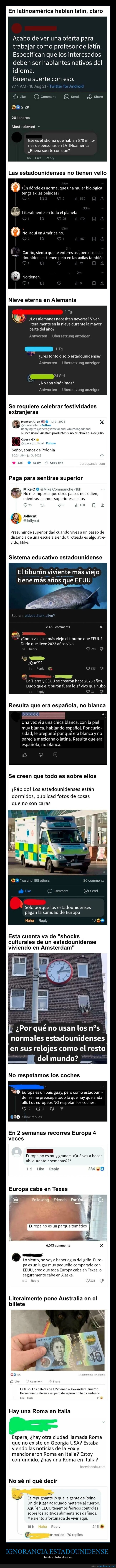 ignorancia,estadounidenses