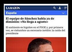 Enlace a Pesimismo en el entorno de Sánchez