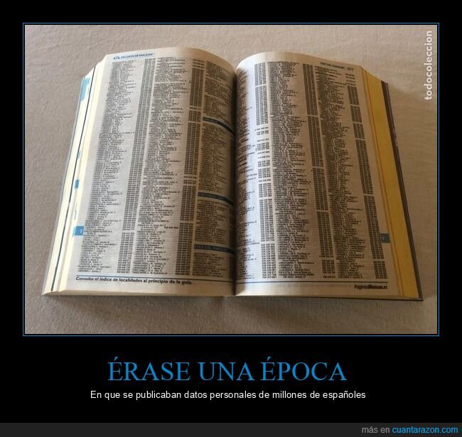 datos personales,publicarse,españoles,listin telefonico