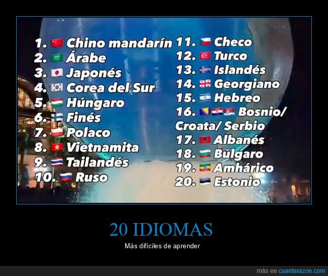 idiomas,dificiles,aprender