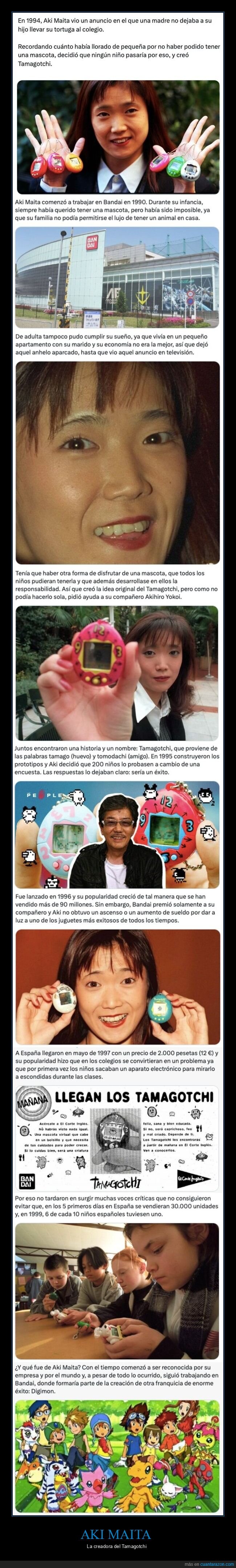 tamagotchi,pequeña,aki maita,mascota